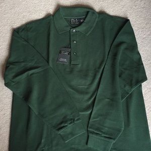 Jos.A.Bank Traveler’s collection XL Green Polo